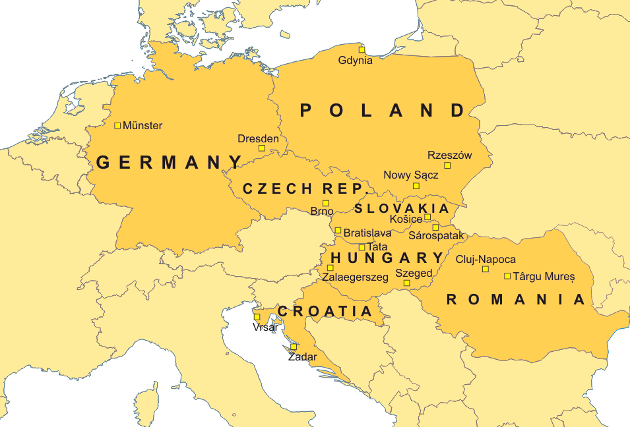 Locations of CEOI
